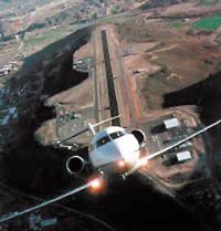 Business Jet Take Off